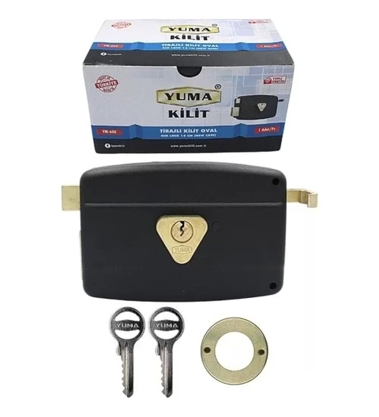 Yuma Tirajlı Kilit Oval 14 cm Ym 600