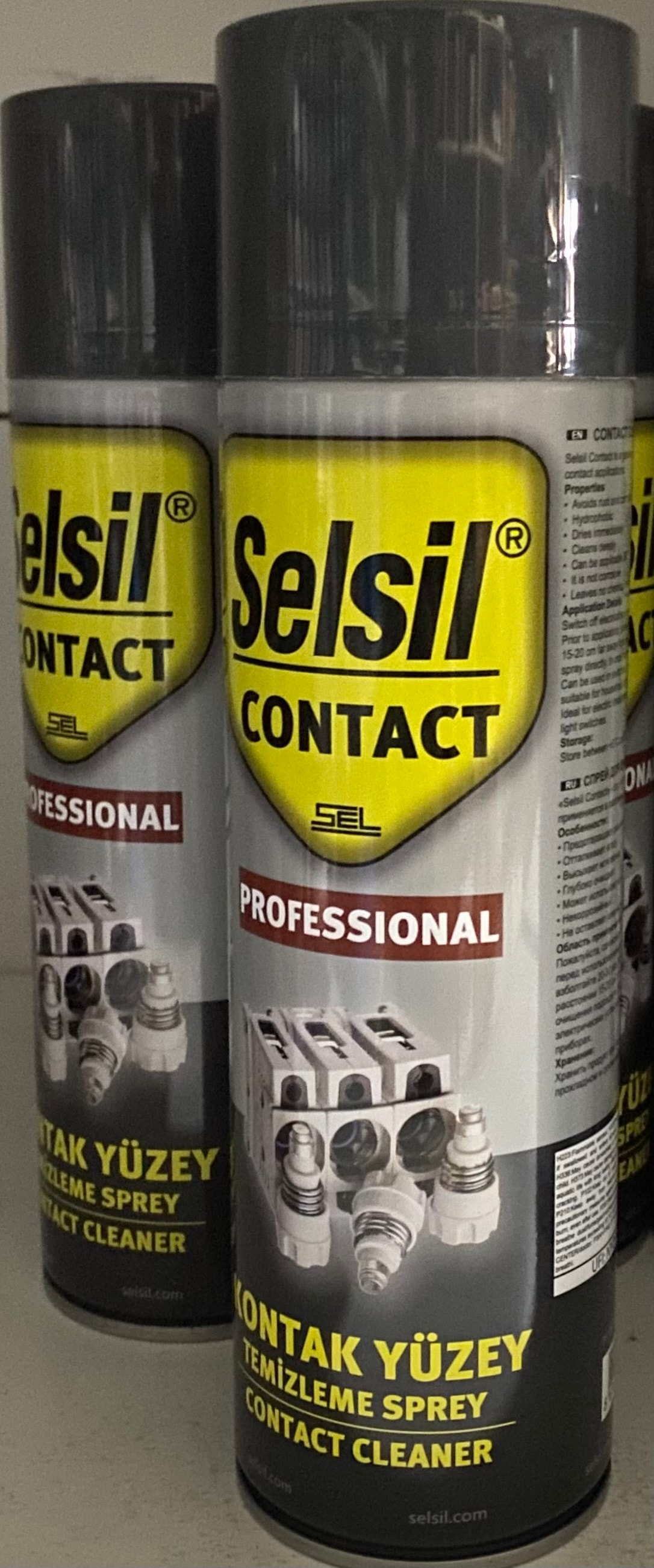 Selsil Kontak Yüzey Temizleme Spray