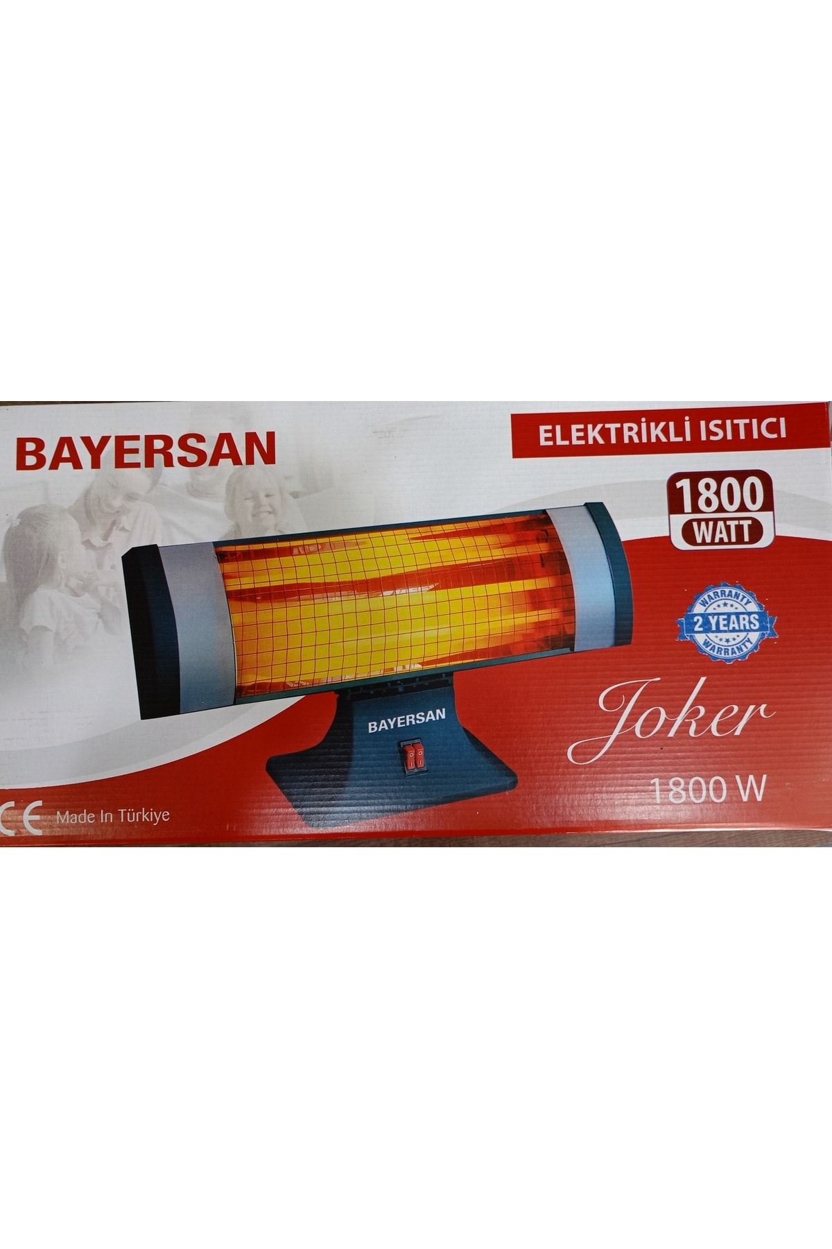 Bayersan Joker Ufo Elektrikli Isıtıcı 1800 watt