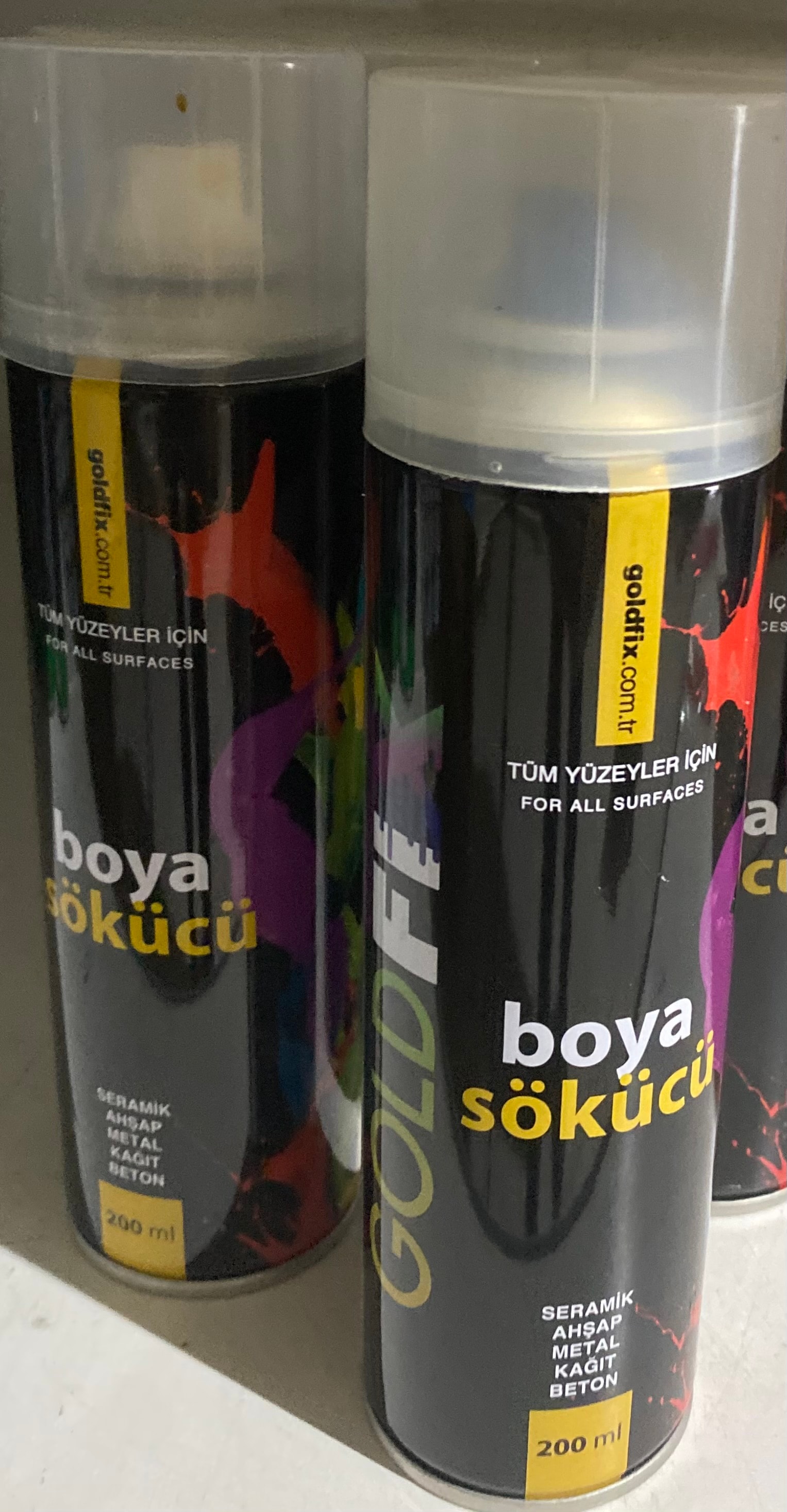 Goldfix Boya Sökücü Spray