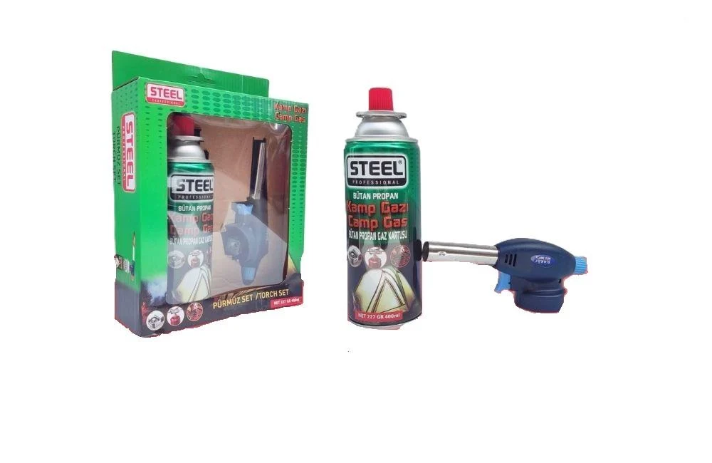 Steel Pürmüz Seti Kamp Gazı