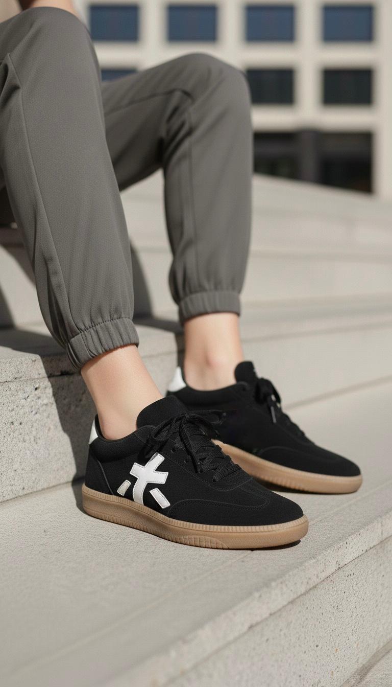 Kadın Sanda Günlük Ortopedik Rahat Taban Sneaker