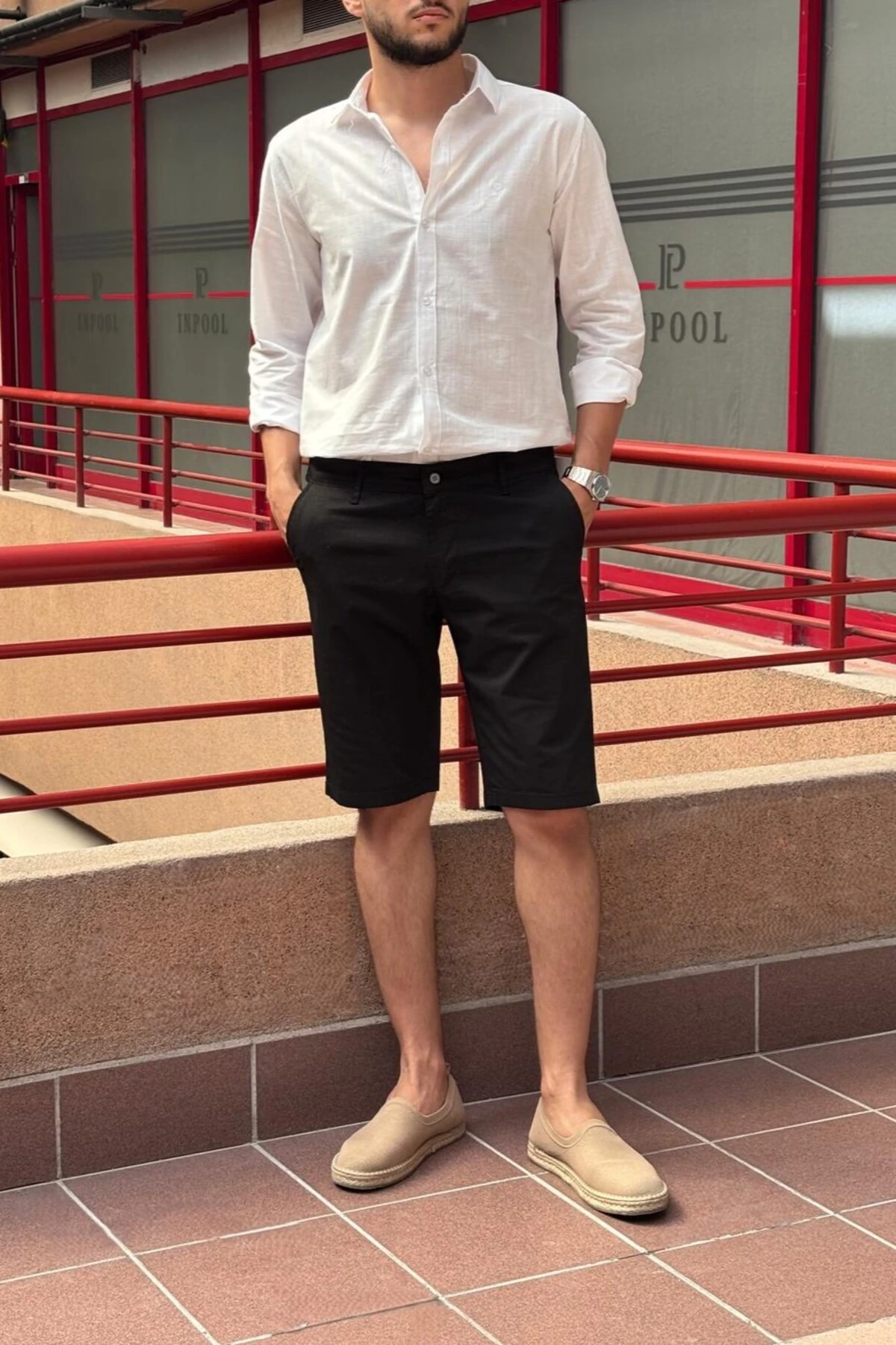 ŞORT 25INP100 - SİYAH