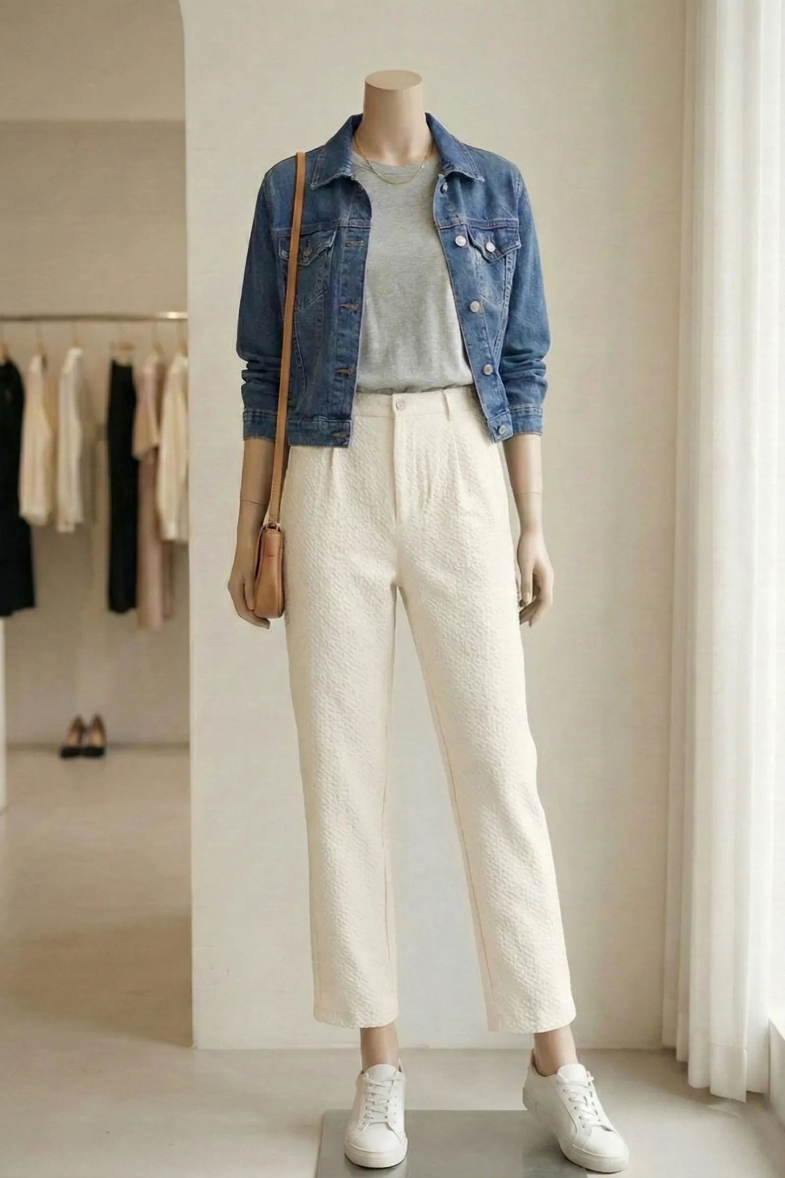 PANTOLON SOFIA - BEYAZ