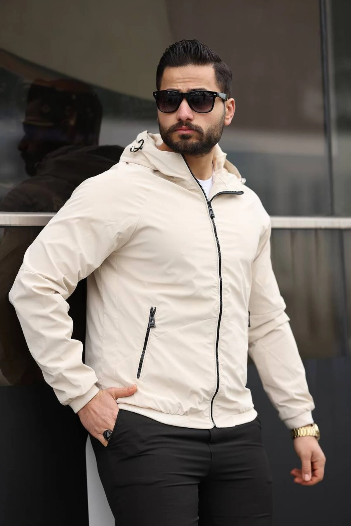 YAĞMURLUK 25USE211 - EKRU