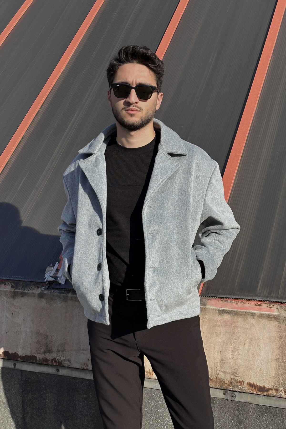 CEKET 25USE629 - GRİ