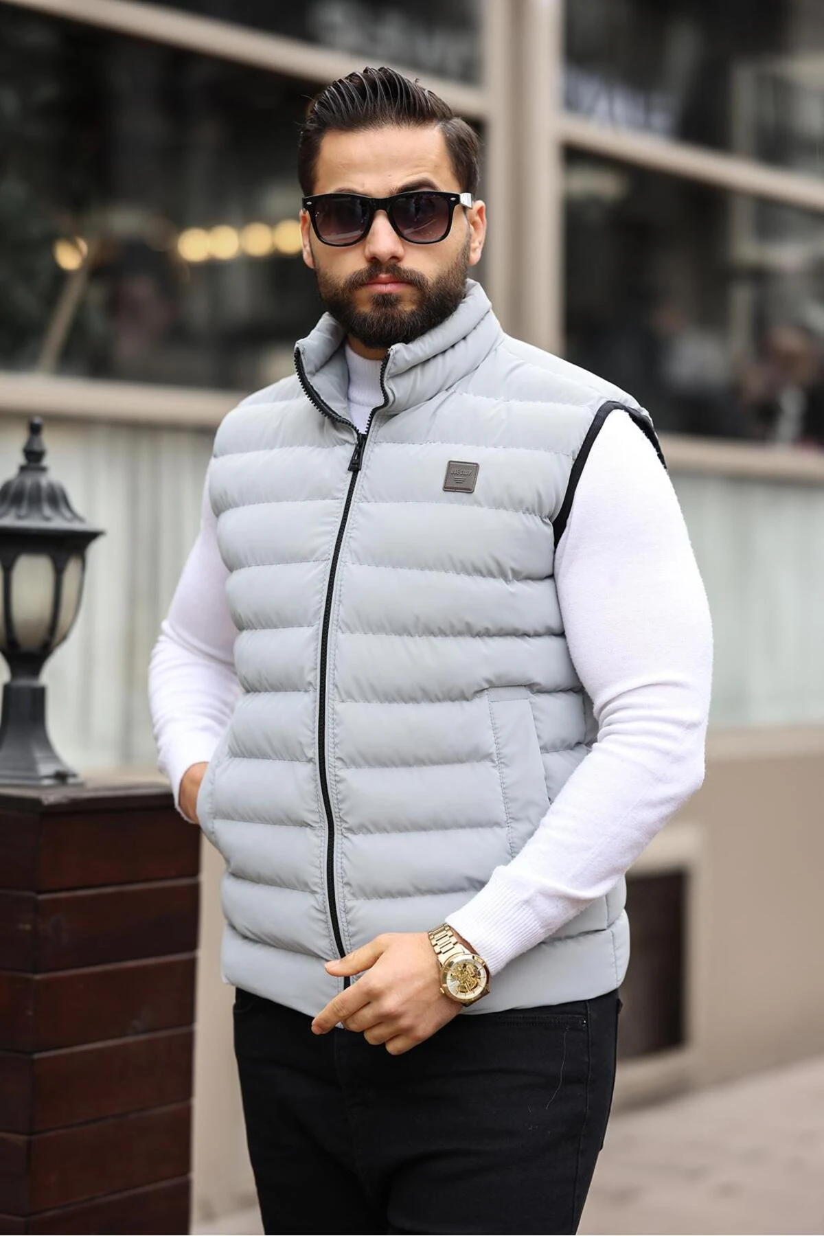 YELEK 24USE2478 - GRİ