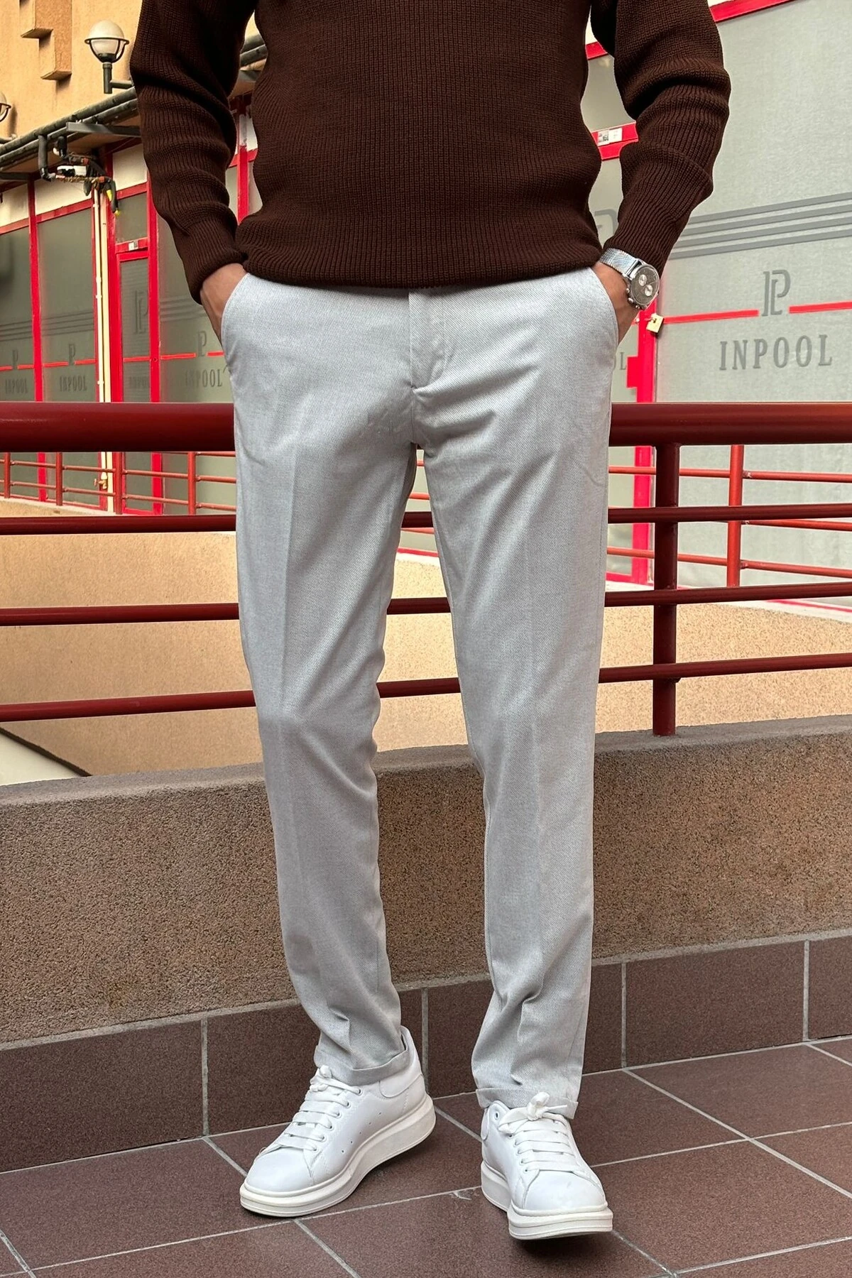 PANTOLON 24INP291 - TAŞ