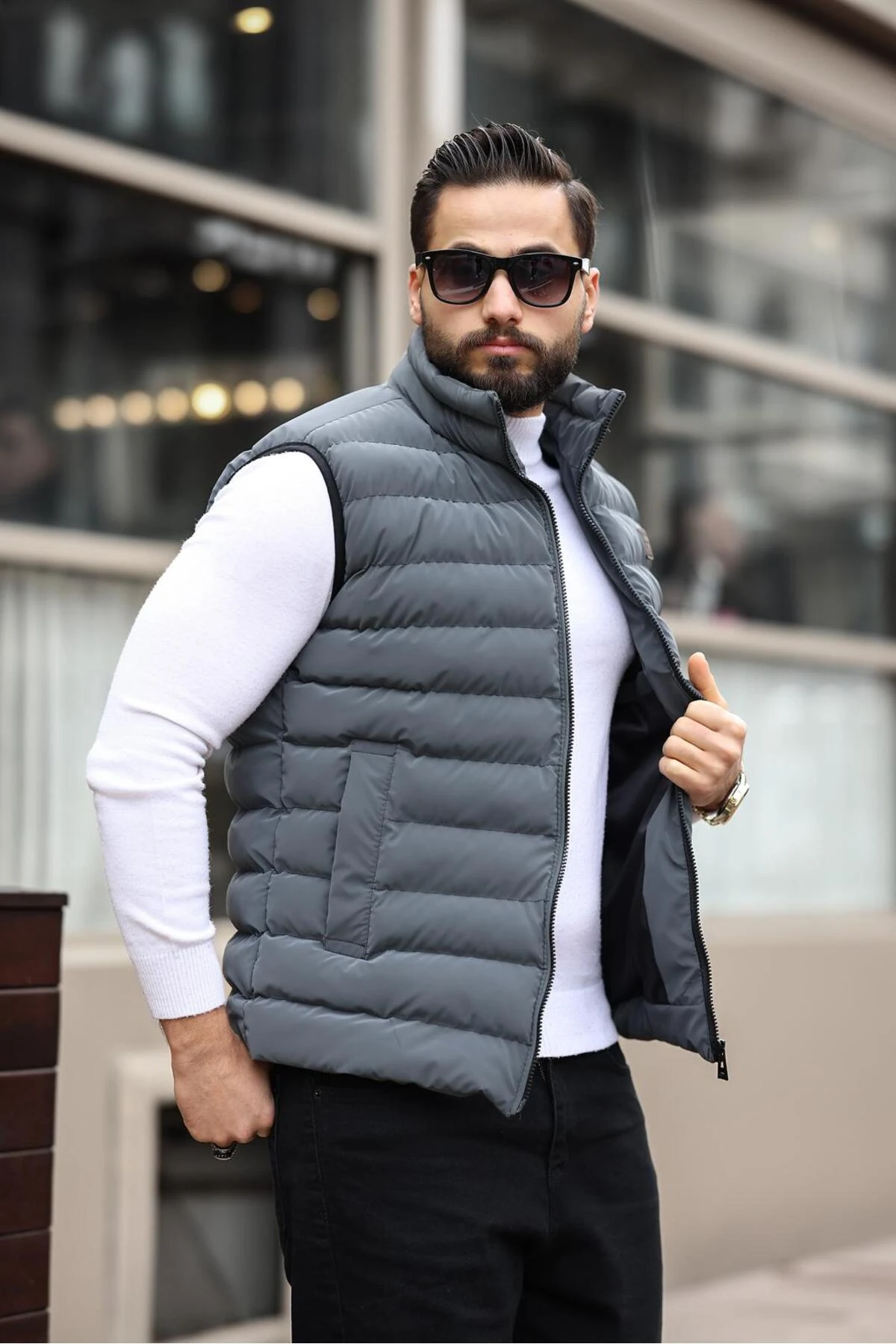 YELEK 24USE2478 - FÜME