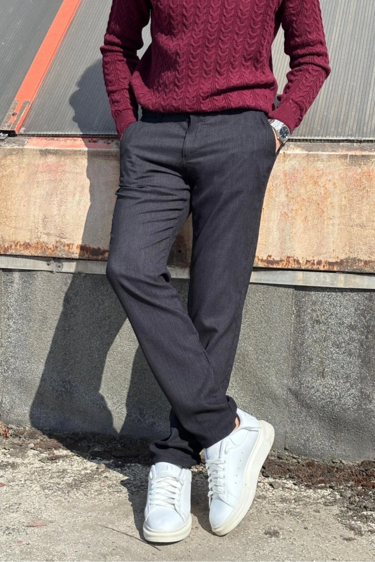 PANTOLON 25INP305 - SİYAH