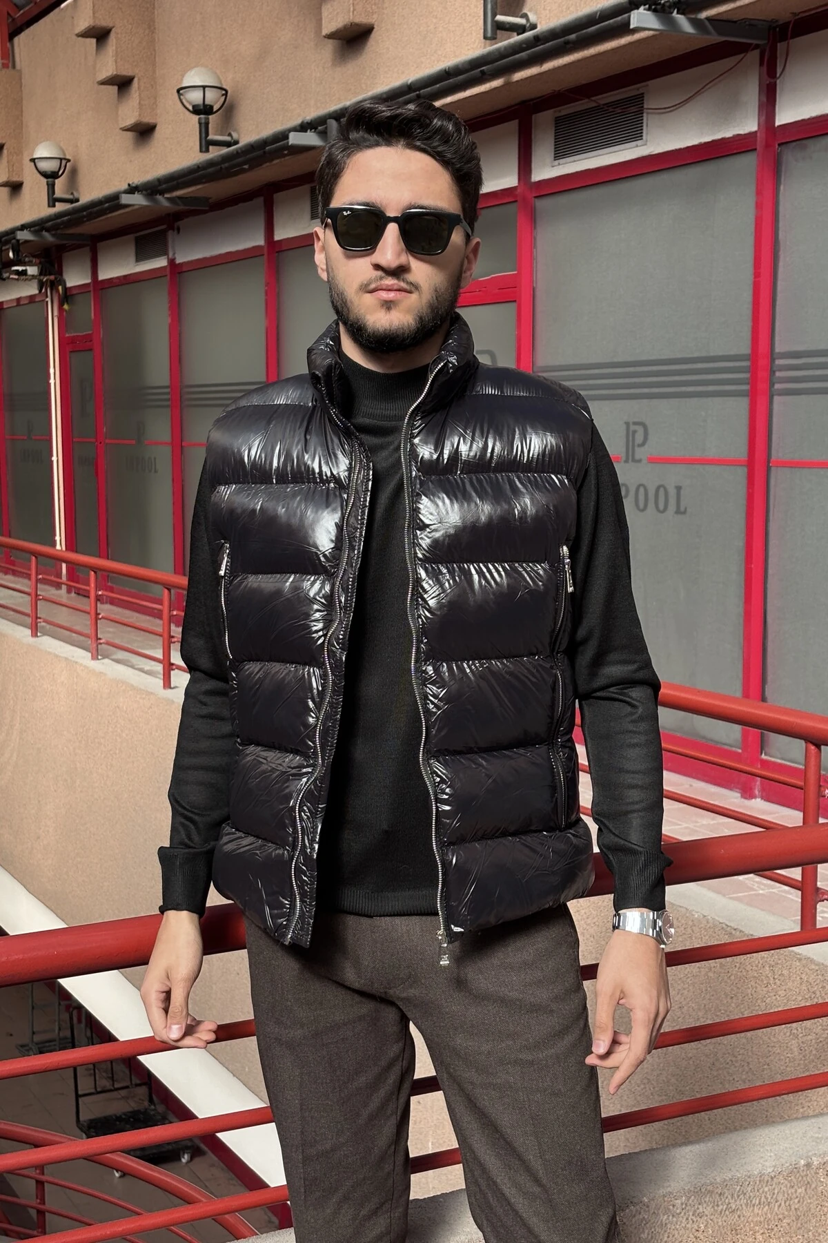 YELEK 25USE2486 - SİYAH