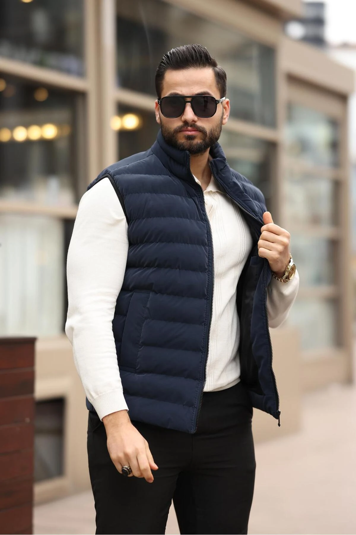 YELEK 24USE2478 - LACİVERT