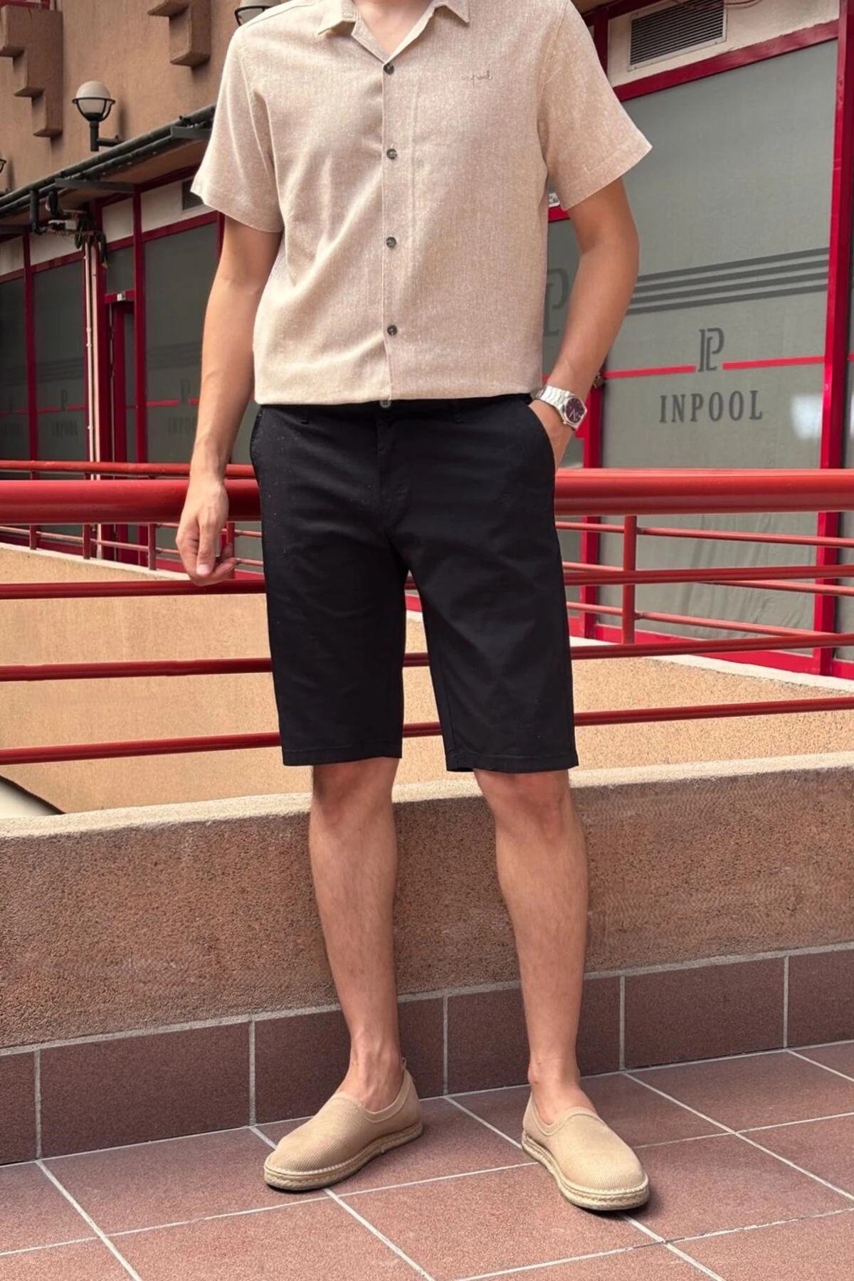 ŞORT 25INP100 - LACİVERT