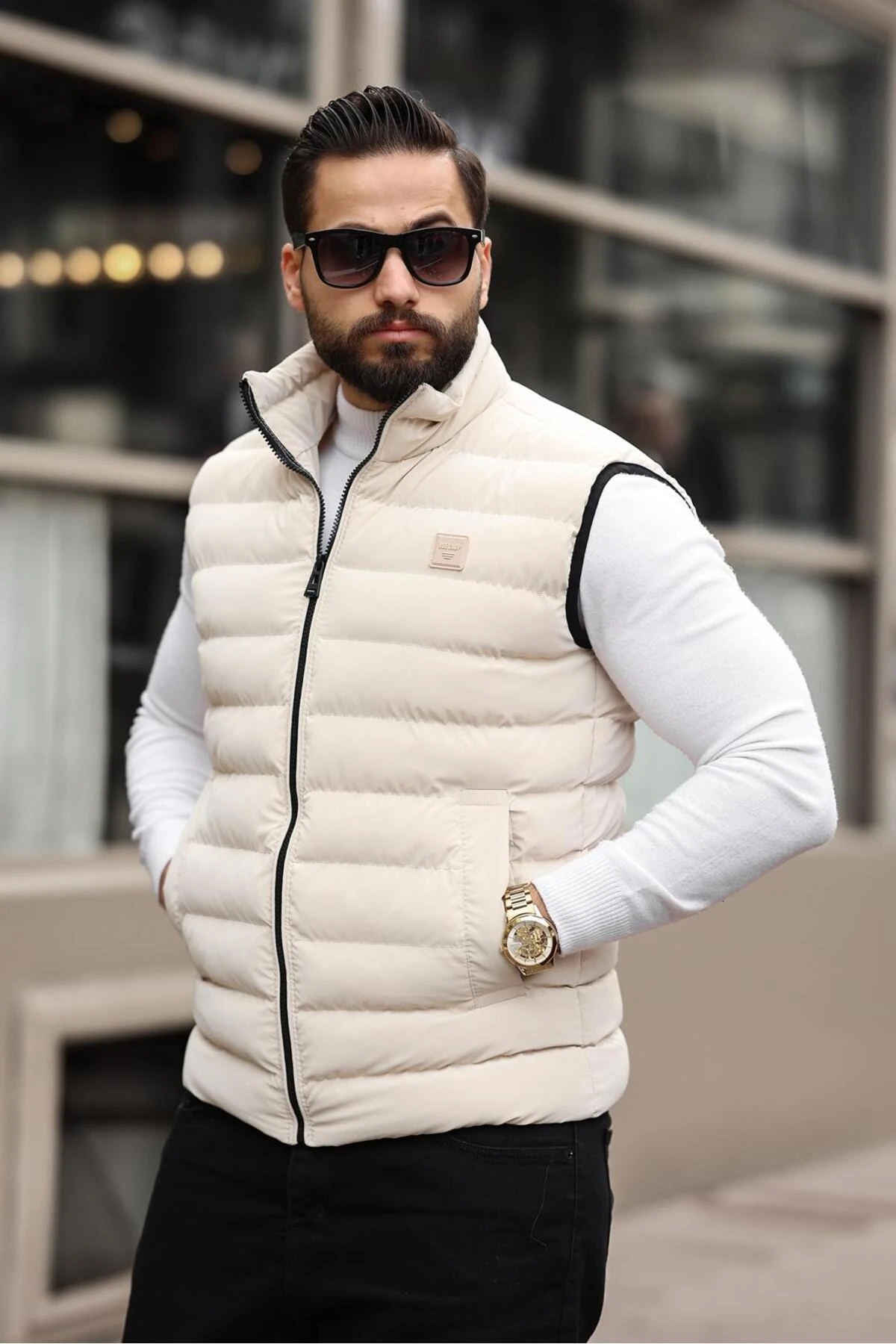 YELEK 24USE2478 - EKRU