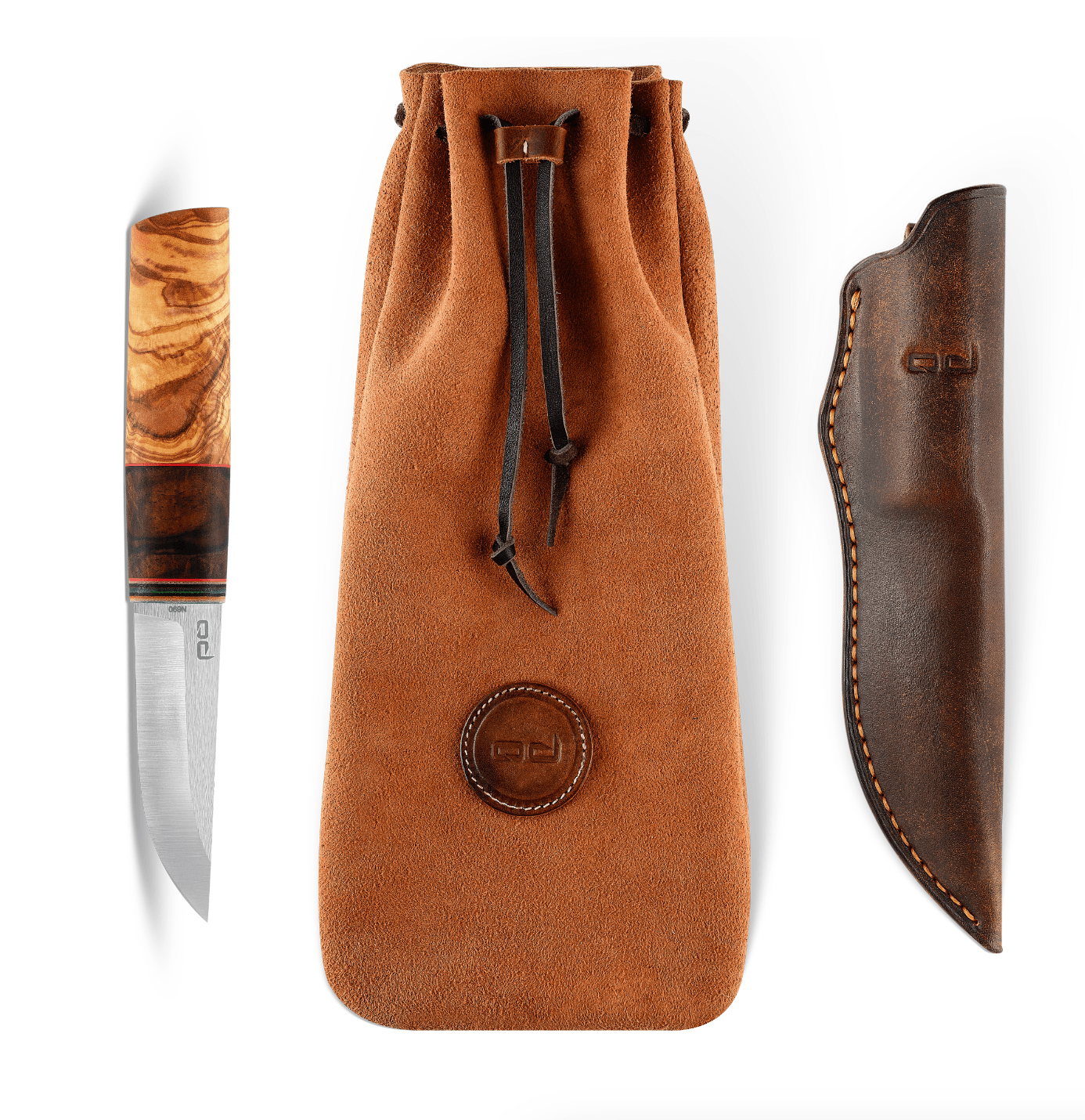 Serdar Kılıç Puukko Bıçak N690 Çelik - Kök Zeytin