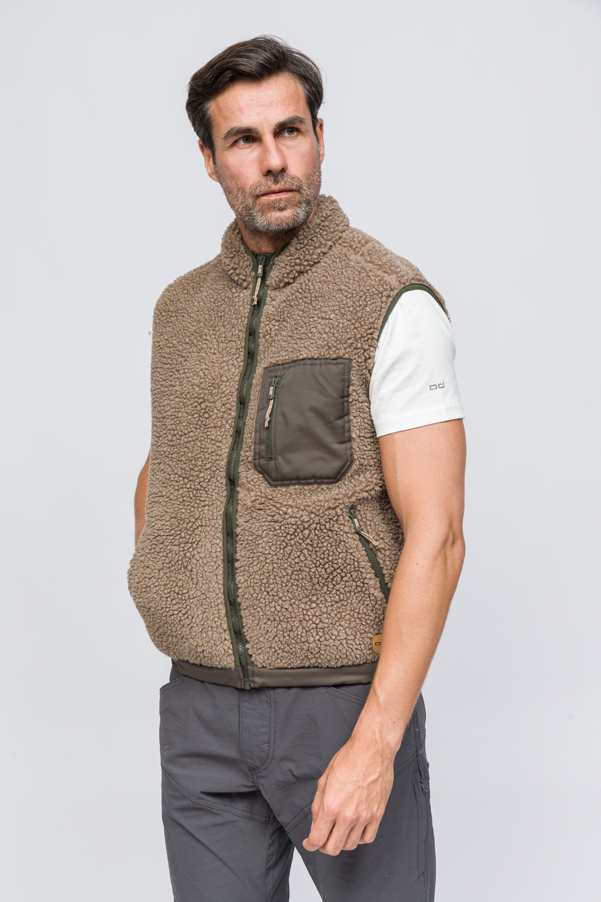 Sherpa Yün Yelek Lambswool