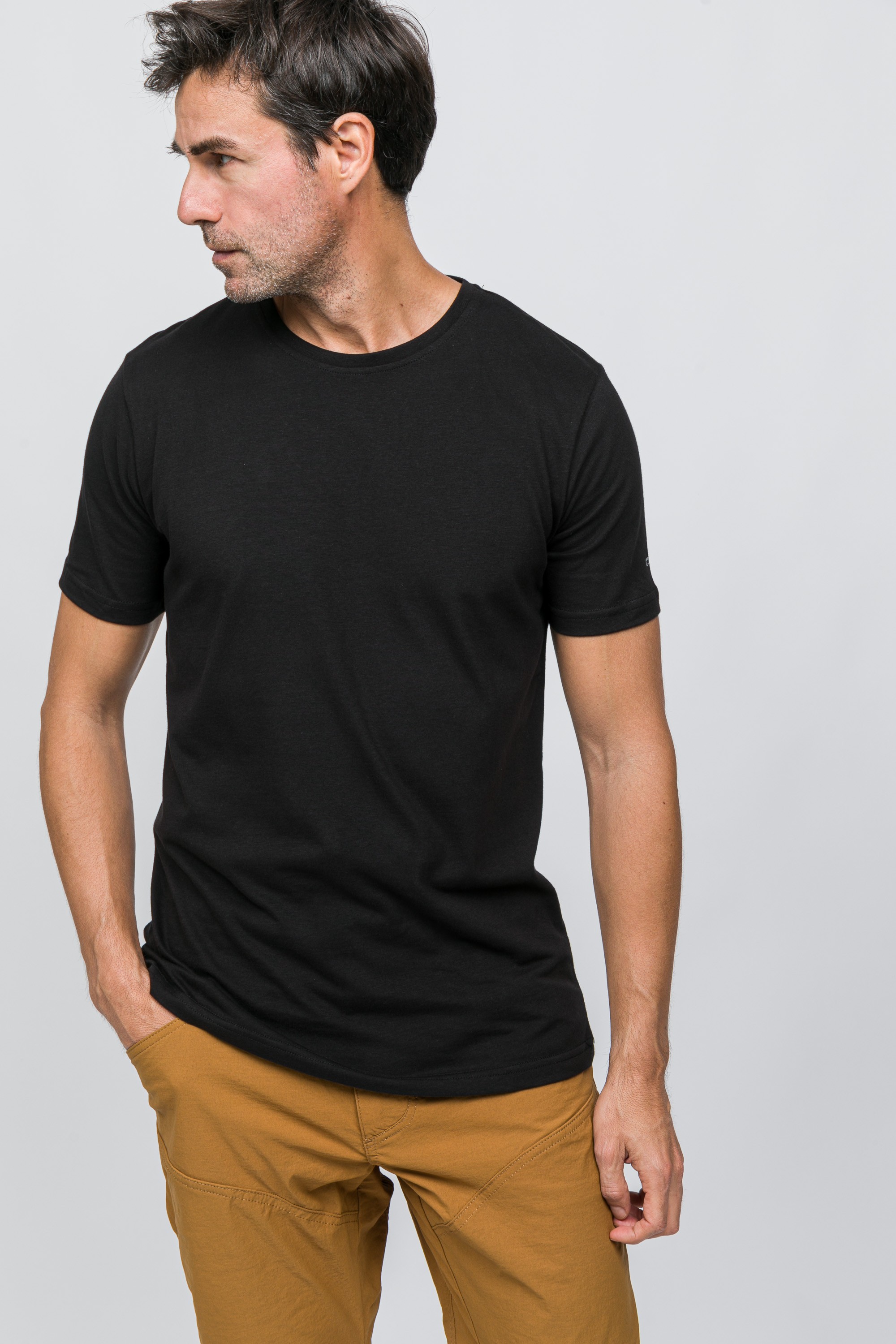 Soft Tees Basic T-Shirt %100 Pamuk Siyah 
