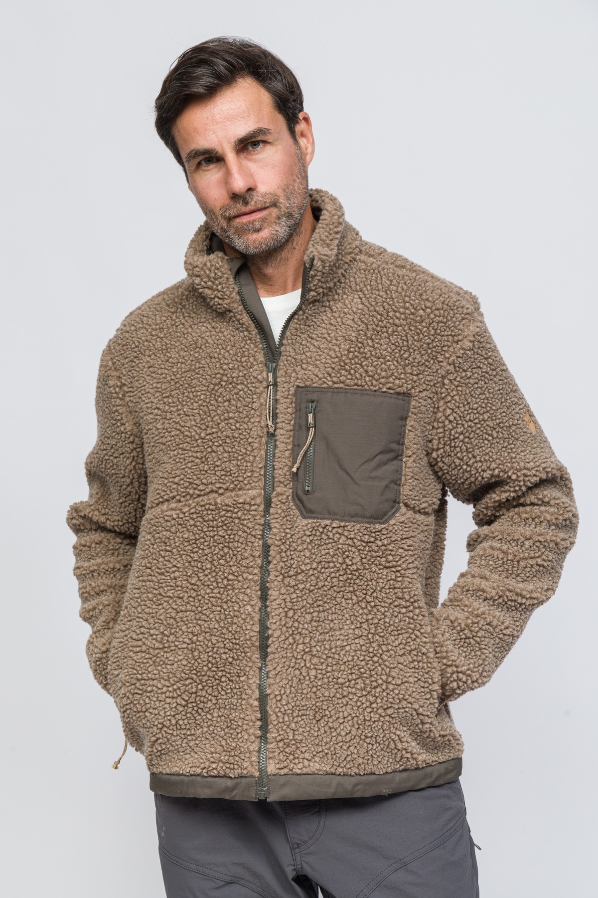 Sherpa Yün Ceket Lambswool