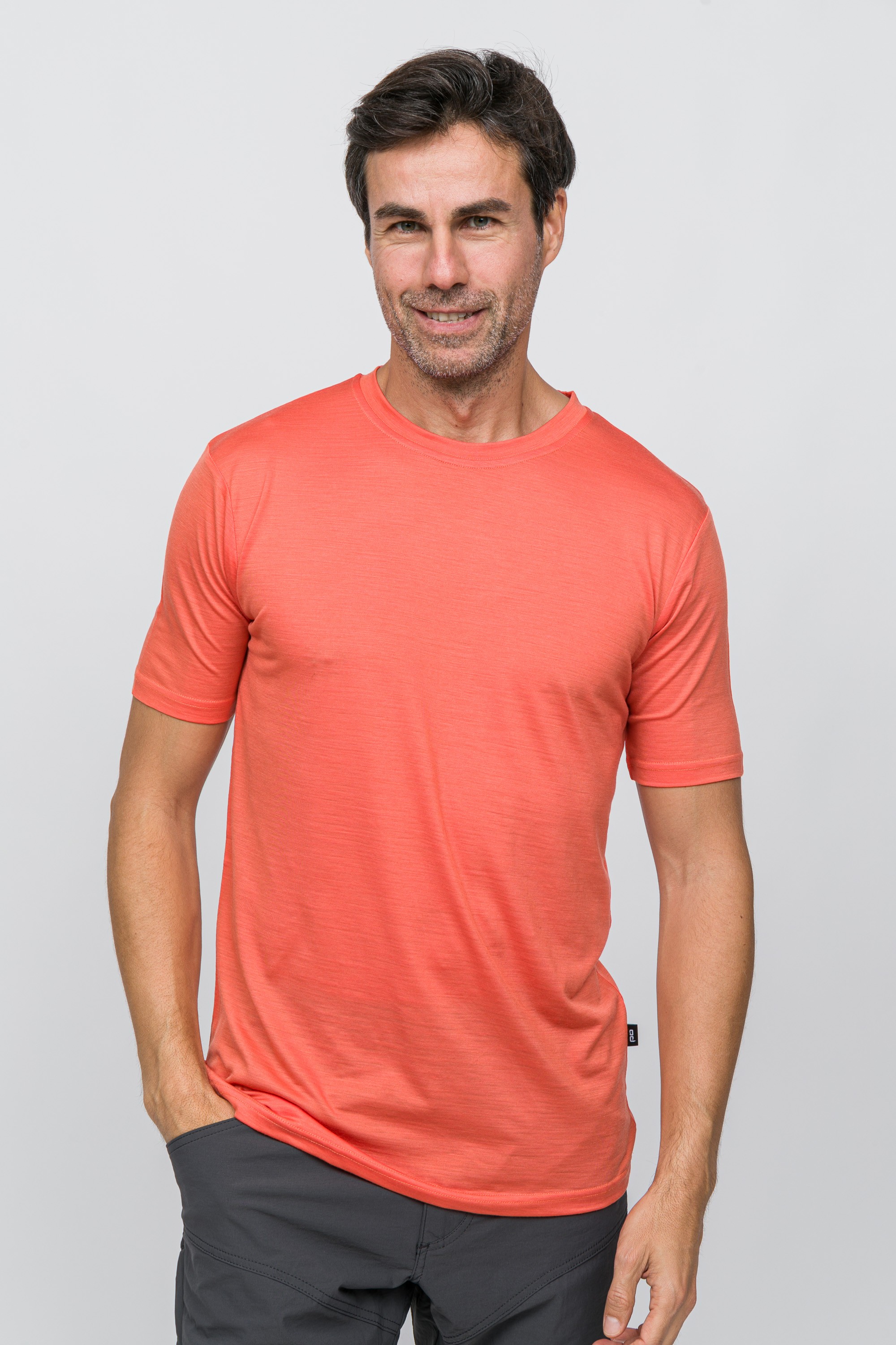 Erkek All-Season Merino T-shirt 135 gr - Mandarin