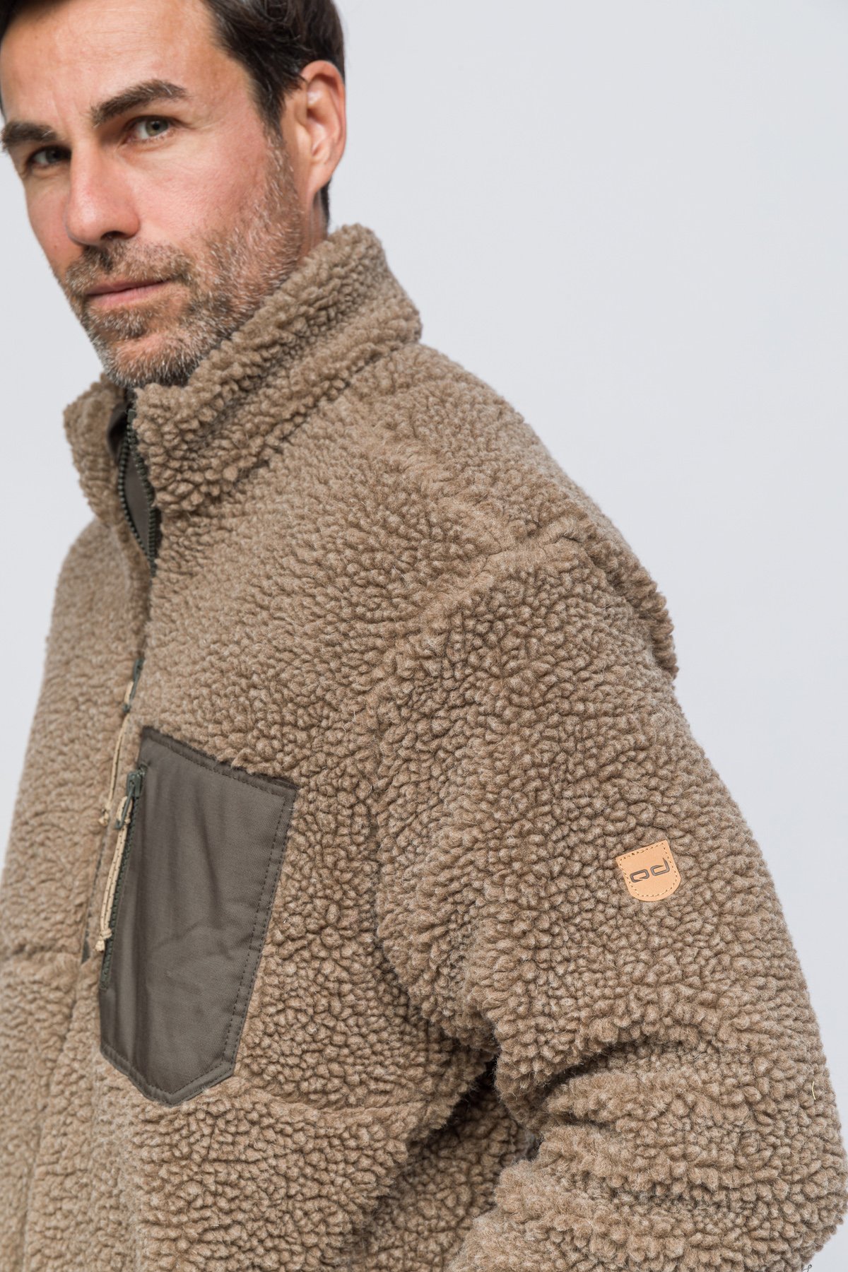 Sherpa Yün Ceket Lambswool