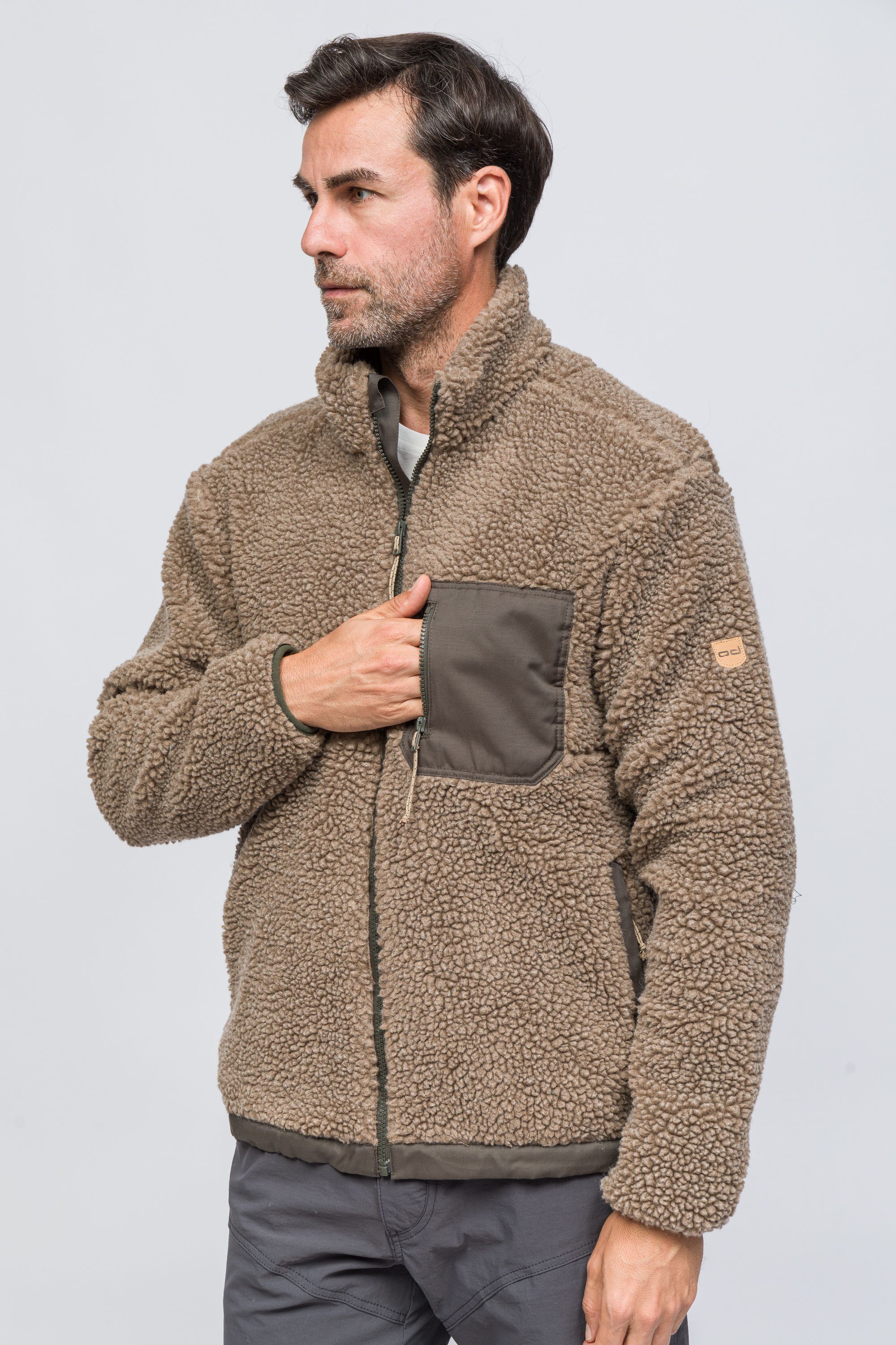 Sherpa Yün Ceket Lambswool