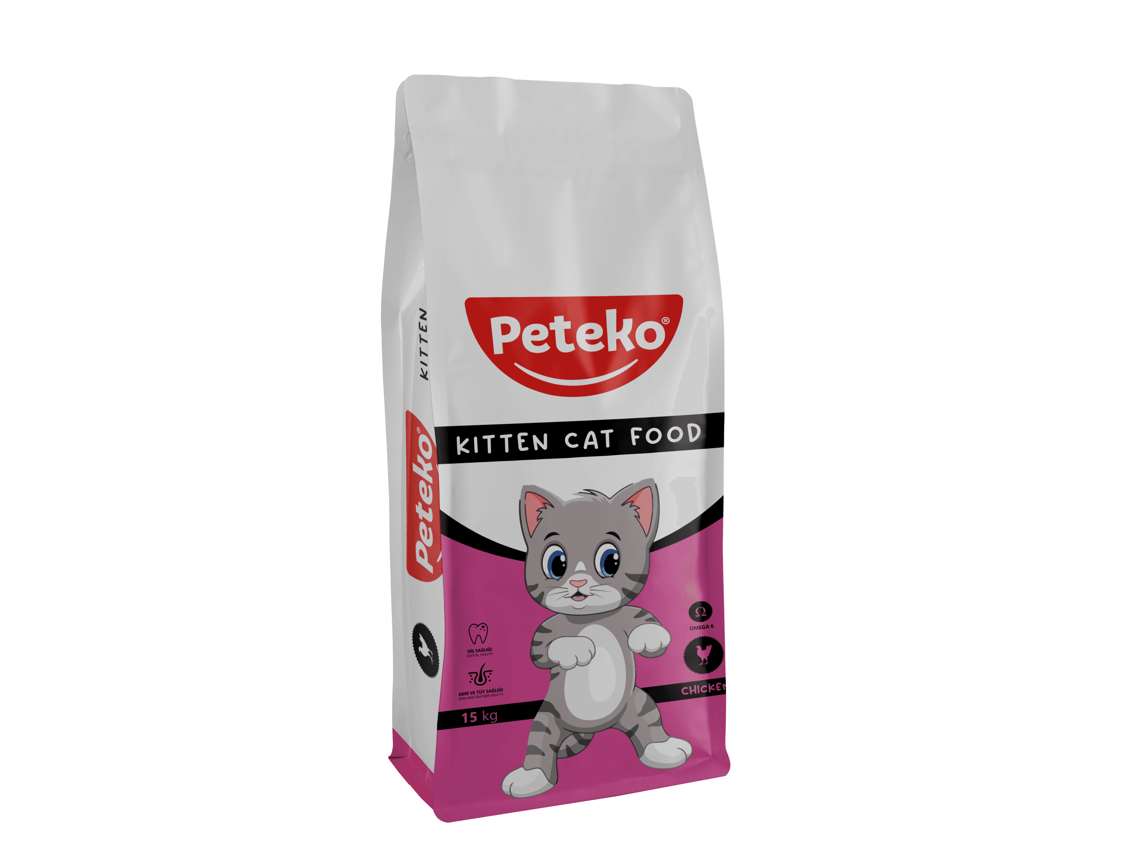 PETEKO YAVRU KEDİ KURU MAMASI TAVUKLU