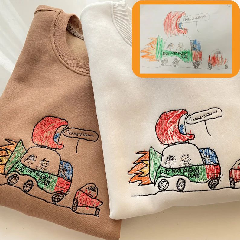 Çocuğunuzun resmini Sweatshirt''e işleyin (Kişiye özel)