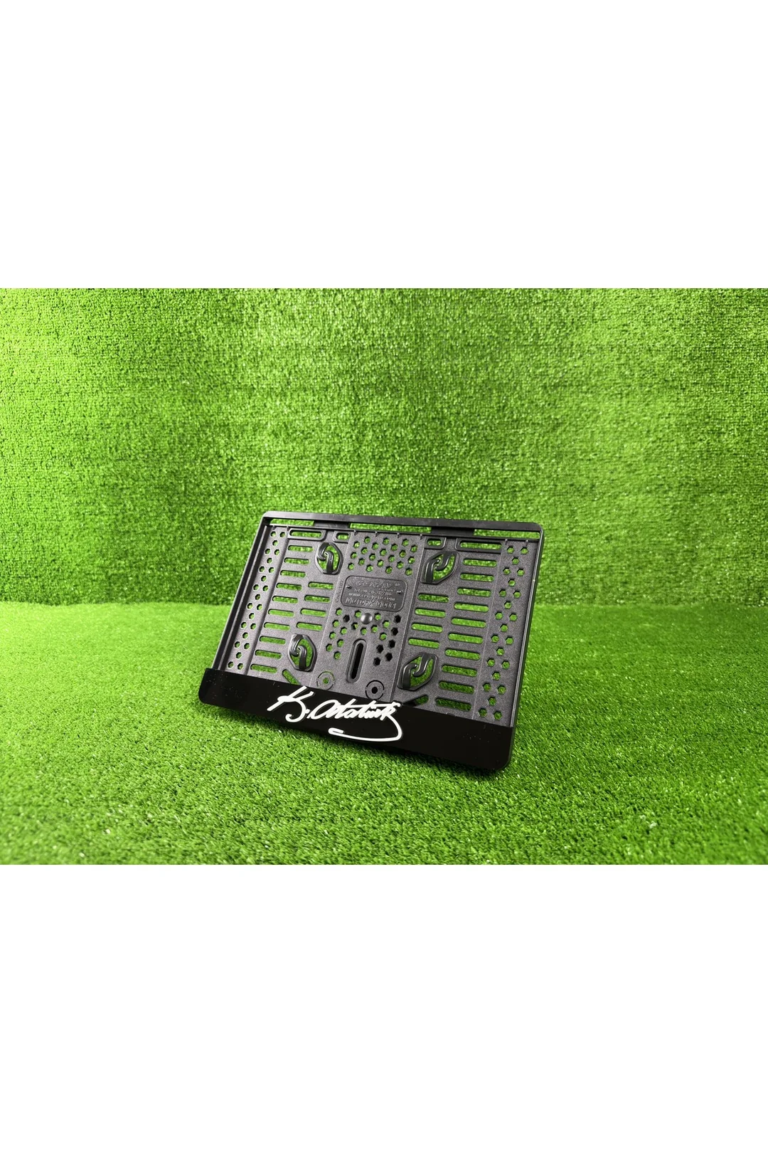 K. ATATÜRK İMZALI PLEKSİ MOTOR PLAKALIĞI