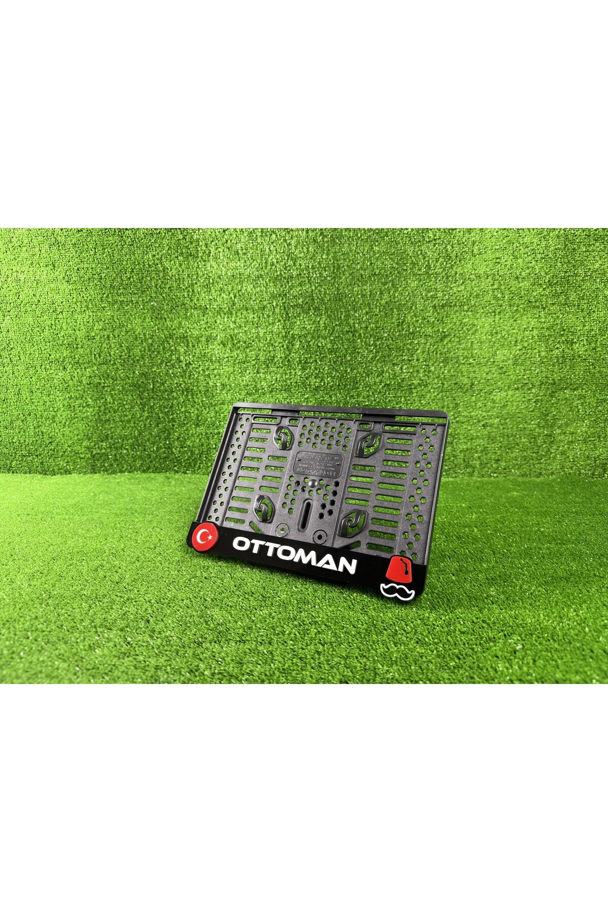 OTTOMAN 3D KABARTMALI PLEKSİ MOTOR PLAKALIĞI