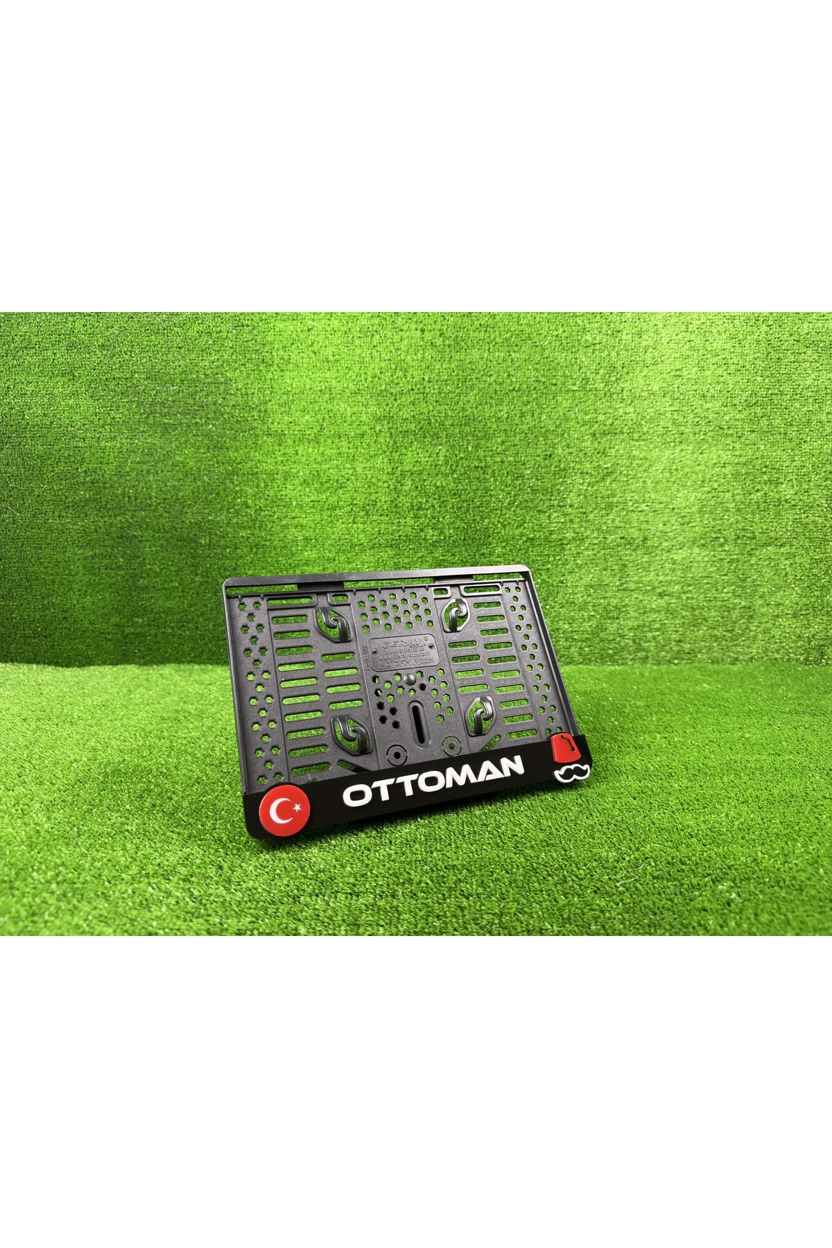 OTTOMAN 3D KABARTMALI PLEKSİ MOTOR PLAKALIĞI