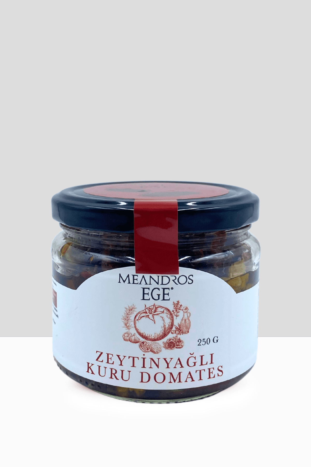 Zeytinyağlı Kuru Domates (Ceviz İncir Biberiyeli) 250 gr