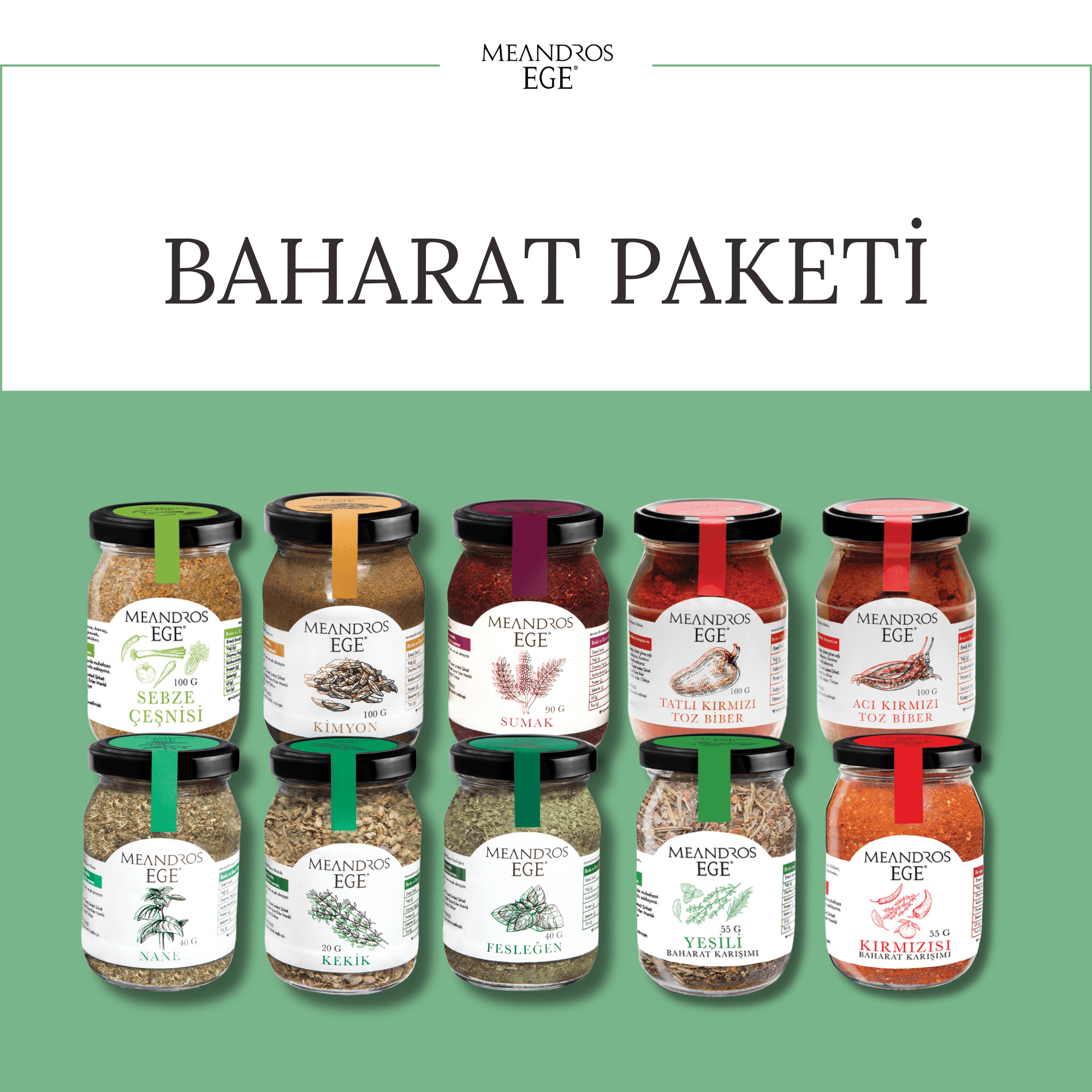 Meandros Ege Baharat Paketi