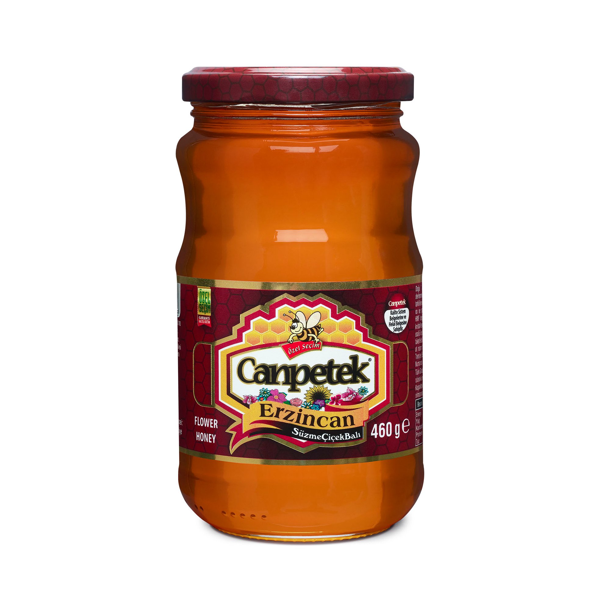 Canpetek Süzme Çiçek Balı Kavanoz 460G