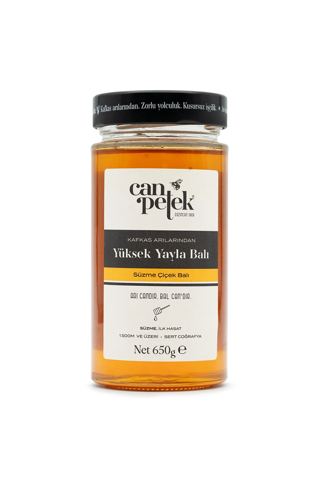 Canpetek Yüksek Yayla Çiçek Balı 650 g