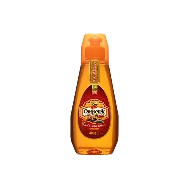 Canpetek Süzme Çiçek Balı Pratik Kapak 400 g