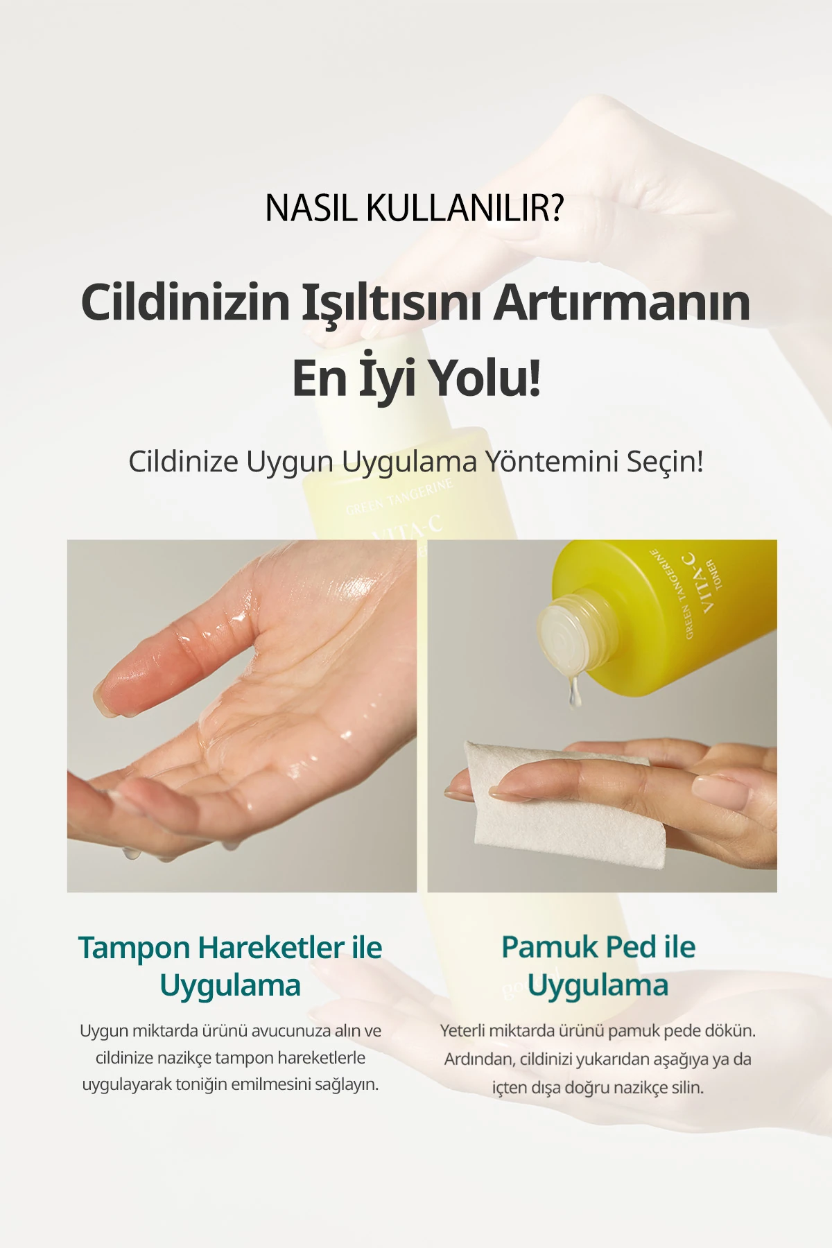 Green Tangerine Vita C Toner - Yeşil Mandalina Özlü Aydınlatıcı & Leke Karşıtı Tonik