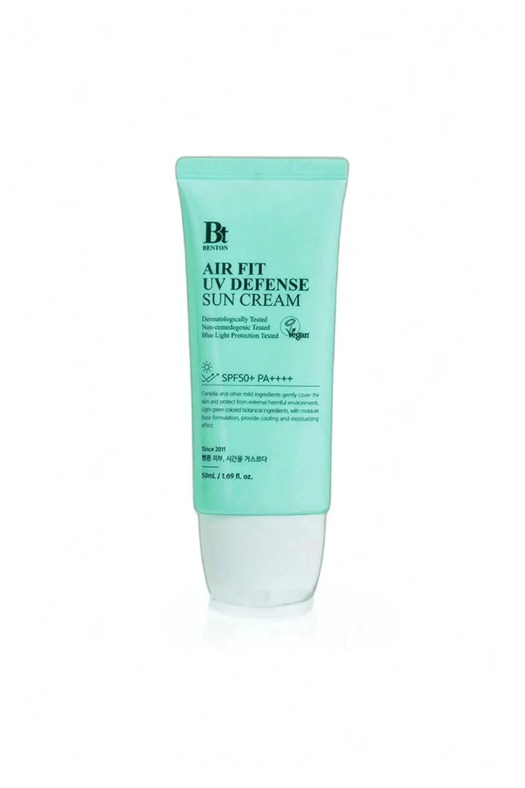 Air Fit Güçlü Uv & Mavi Işık Yüksek Korumalı Nemlendirici Vegan Cica Güneş Kremi Spf50 Pa 50ml