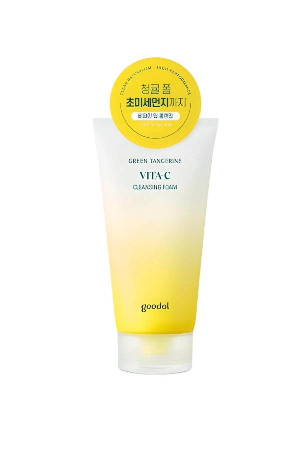 Cilde Aydınlık Görünüm Sunan Temizleme Köpüğü GOODAL Green Tangerine Vita C Cleansing Foam