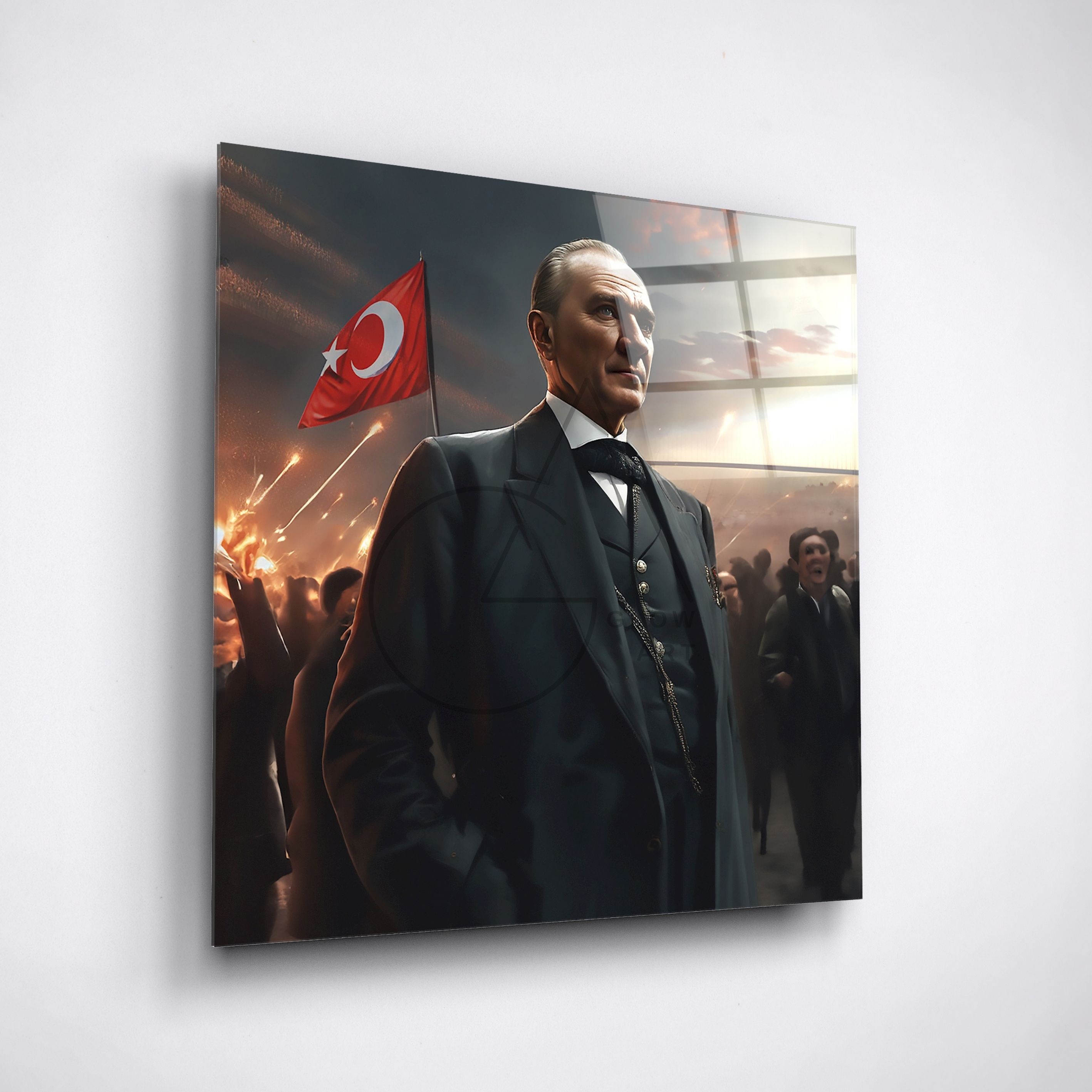 Zaferin Simgesi Atatürk Tablosu image