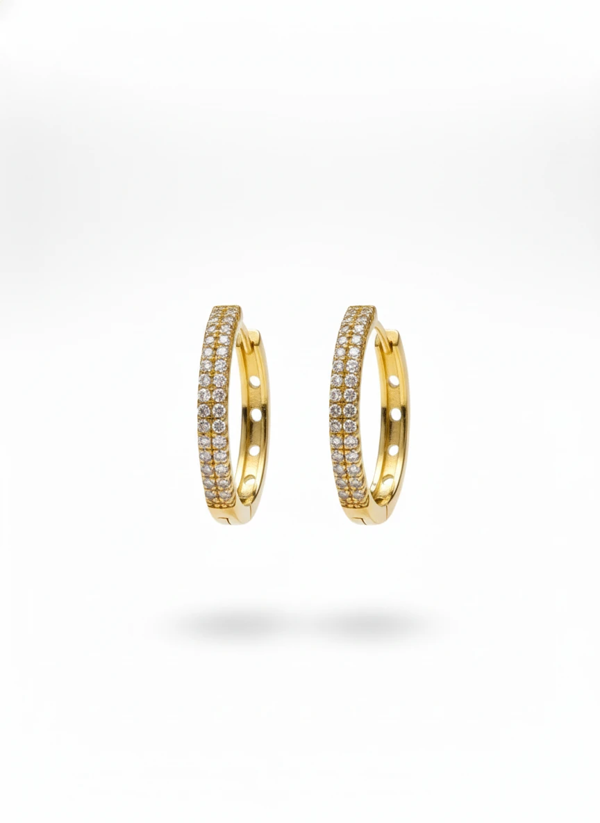 "Orbit" Çelik Küpe