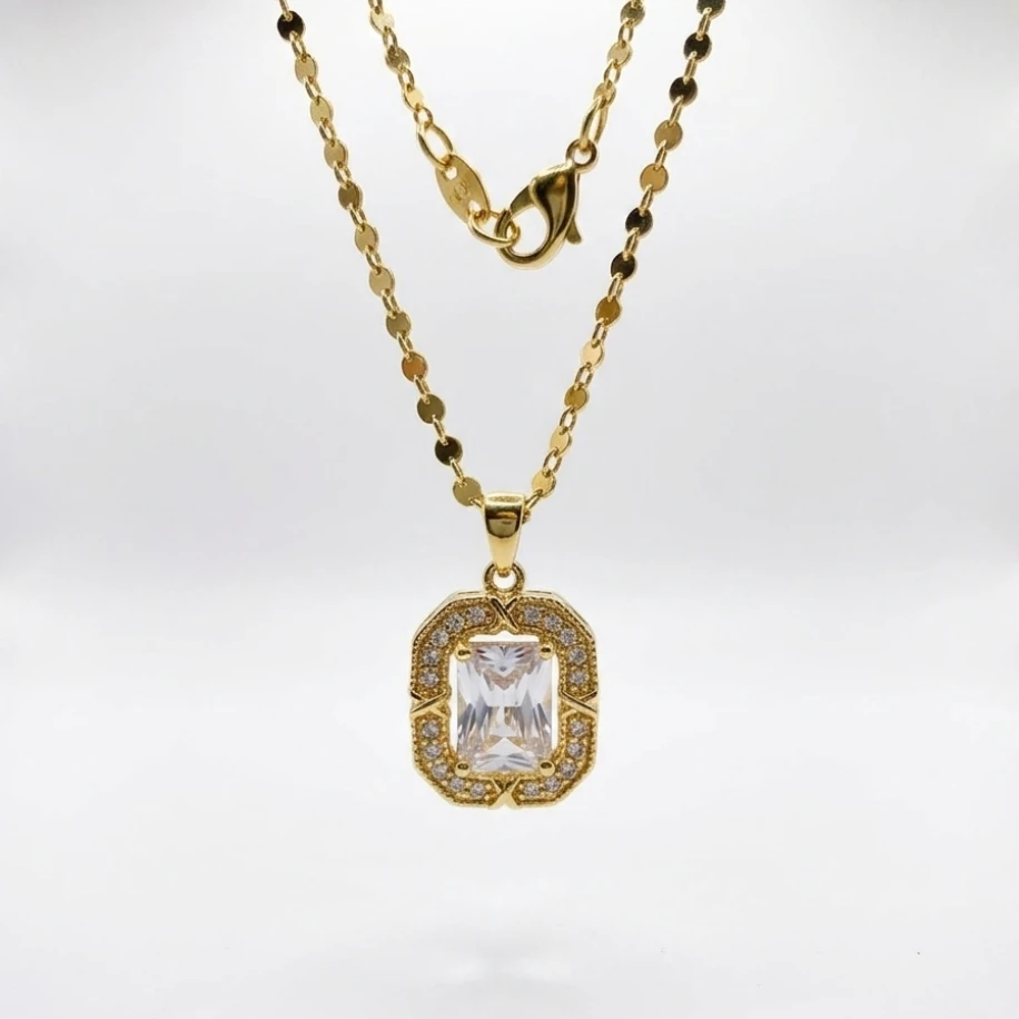 "Lumière" Çelik Kolye