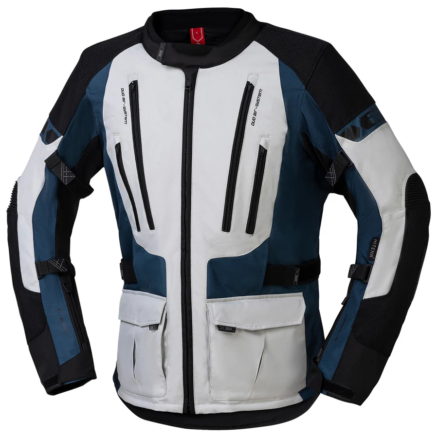 IXS Lennik-ST Tour Jacket - Light Grey Blue Black