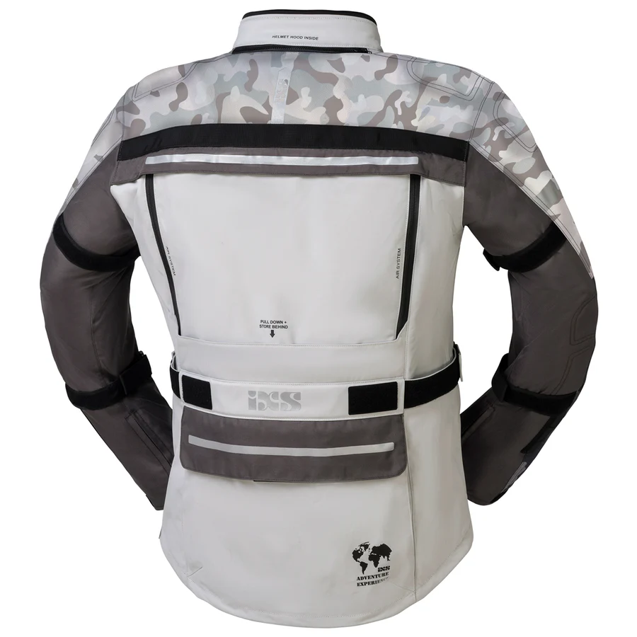 IXS Montevideo-Air 3.0 Tour Jacket - Camouflage Light Grey 