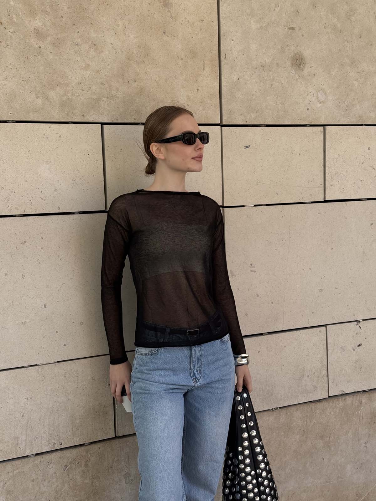 Sosis Yaka Düz  Kazak