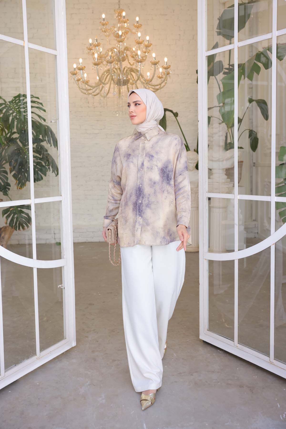 Batik Desenli  Gömlek