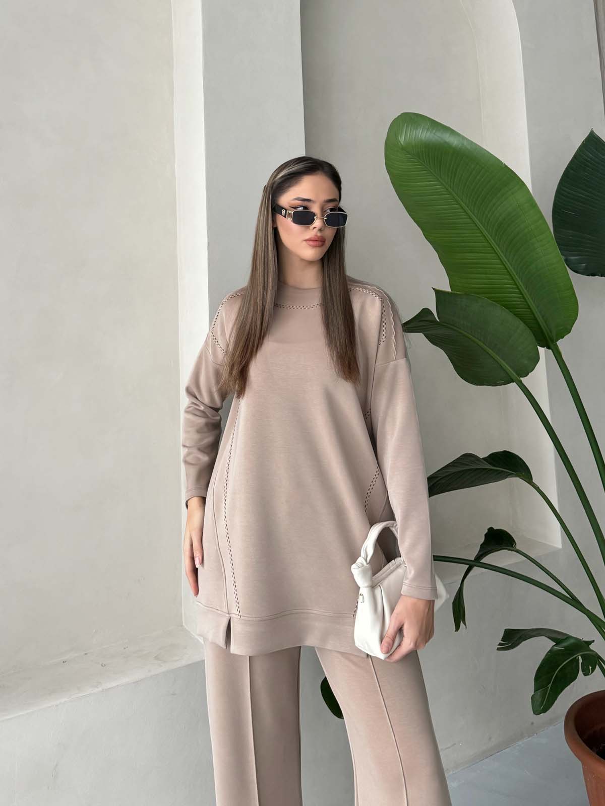 Tunik  Yanı  Dikişli