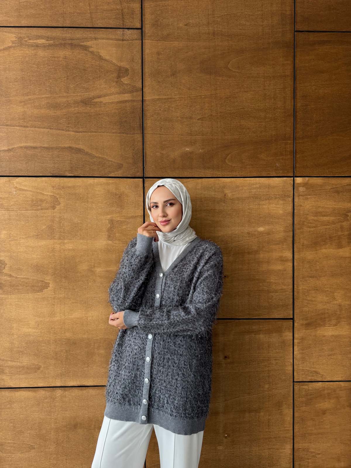 Korsman Ponpon Sakal Ceket