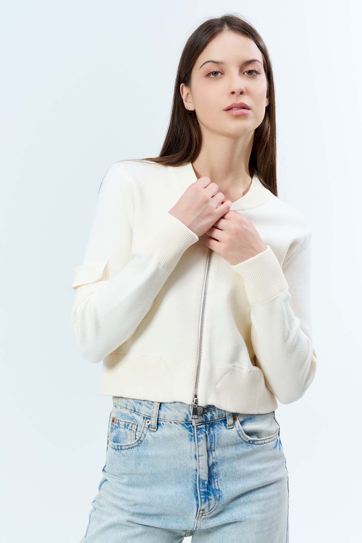 Korsman Bomber Fermuarlı Ceket