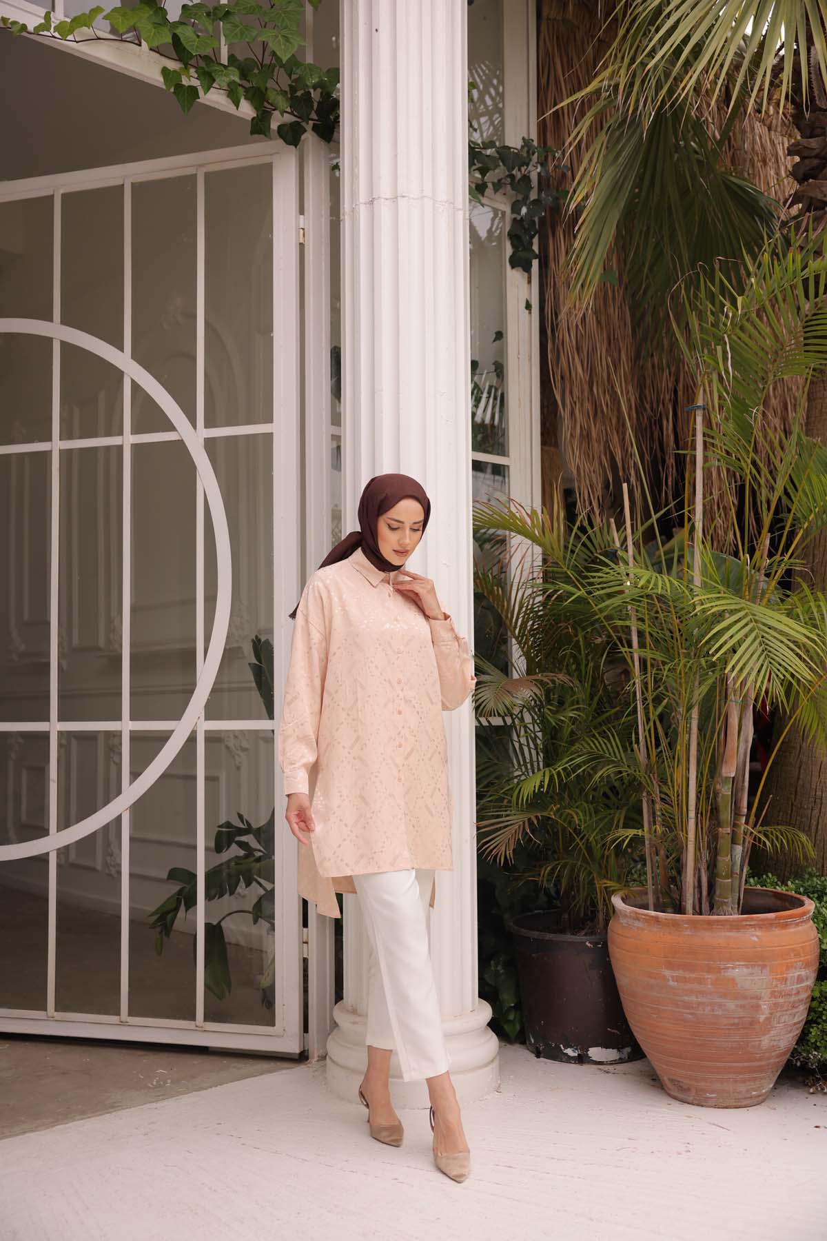 Yarasa  Kollu  Gömlek