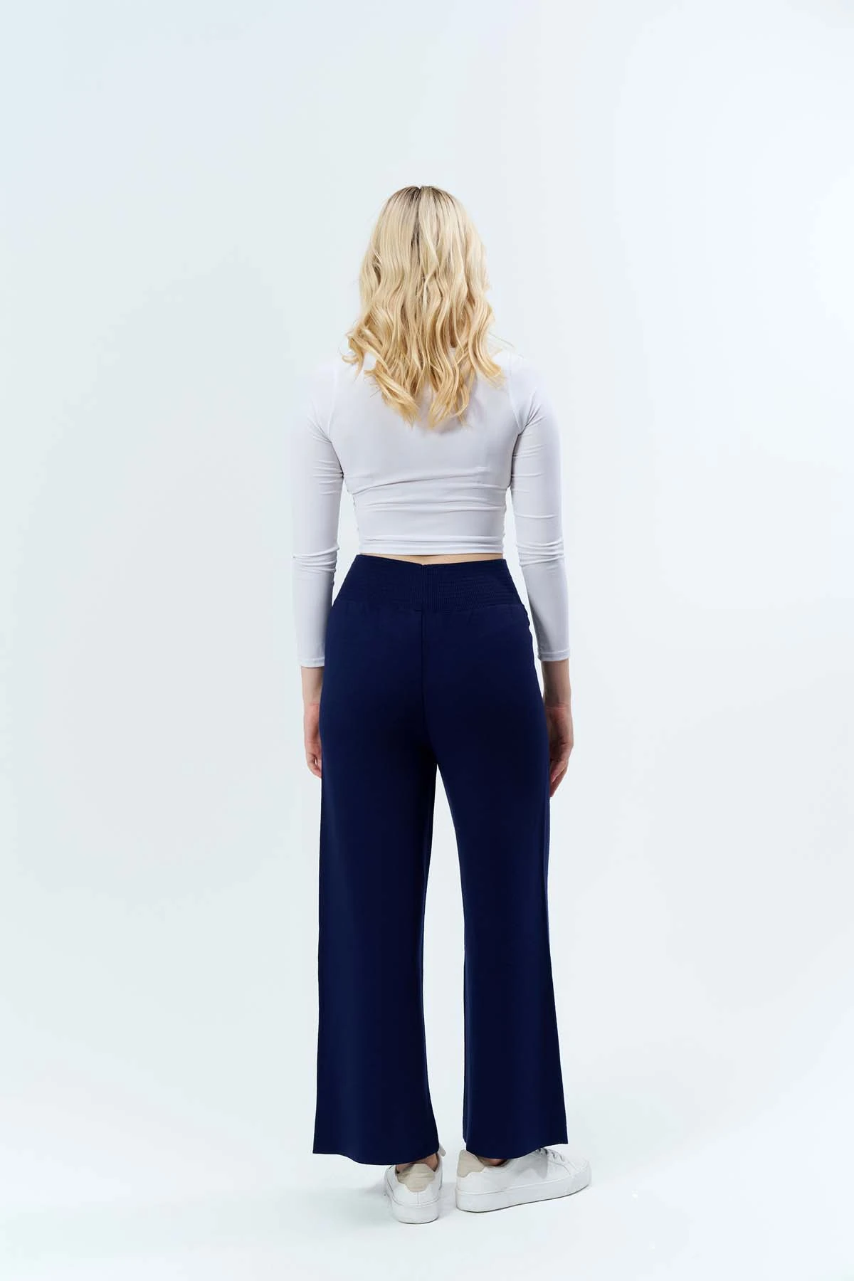 Triko Dikine Taşlı Pantolon